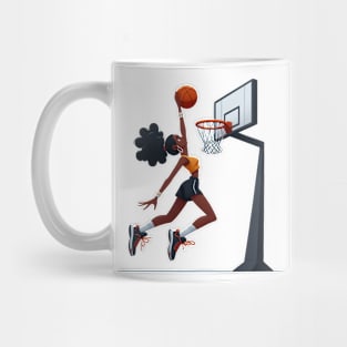 Female basketball player Mug